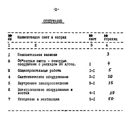 Состав фльбома. Типовой проект 902-2-171Альбом 6 Очистные сооружения с расходом 30 л/сек. Сметы. Тип III  