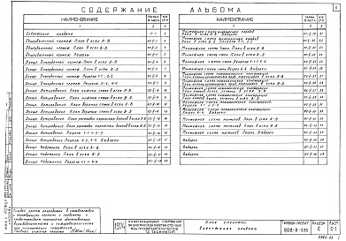 Состав фльбома. Типовой проект 902-2-260Альбом 2 Блок емкостей. Строительная часть. Опалубка и армирование днища. Монтажные схемы. Выборки   