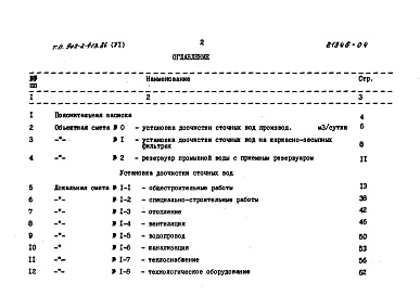 Состав фльбома. Типовой проект 902-2-413.86Альбом 6 Сметы          