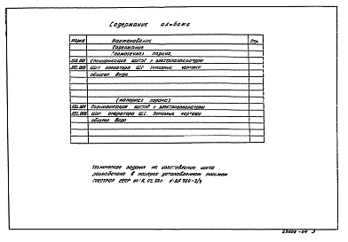 Состав фльбома. Типовой проект 902-2-466.89Альбом 7 Задание заводу-изготовителю. Эскизный чертеж общего вида