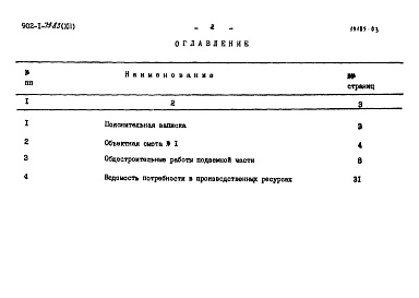 Состав фльбома. Типовой проект 902-1-73.83Альбом 12 Сметы. Подземная часть. Сборно-монолитный вариант (открытый способ в сухих грунтах)