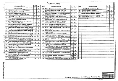 Состав фльбома. Типовой проект 902-1-90.84Альбом 4 Строительные решения. Подземная часть (опускной способ в сухих и мокрых грунтах)   