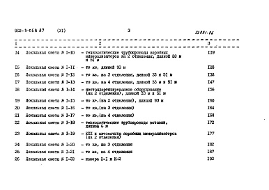 Состав фльбома. Типовой проект 902-3-058.87Альбом 6 Сметы    