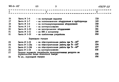 Состав фльбома. Типовой проект 901-3-136Альбом 10 Сметы