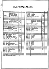 Состав фльбома. Типовой проект 406-9-263.83Альбом 1 Рабочие чертежи