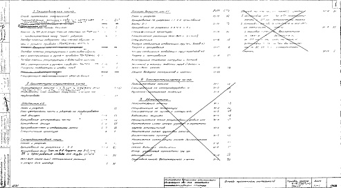 Состав фльбома. Типовой проект 4-18-736Альбом 1 Технологическая и строительная части