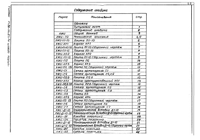 Состав фльбома. Типовой проект А-II,III-100-298.85Альбом 2.84 Изделия железобетонные (Из типового проекта Ау-II, III-50-80/45)    