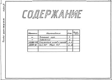 Состав фльбома. Типовой проект 406-9-272.83Альбом 3 Тепловой контроль и автоматика.Чертежи-задания заводу-изготовителю