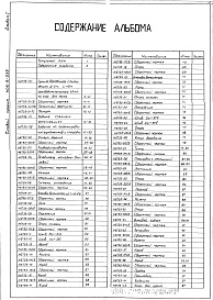 Состав фльбома. Типовой проект 406-9-239Альбом 1 Рабочие чертежи