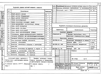 Состав фльбома. Типовой проект 85-07.86Альбом 9  85-07.86-Э.1-1 Электрооборудование ниже и выше отметки 0.000