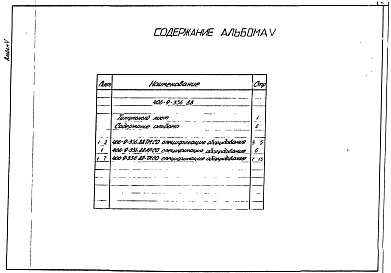 Состав фльбома. Типовой проект 406-9-336.88Альбом 5 Спецификации оборудования.