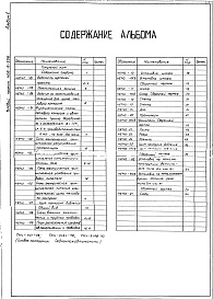 Состав фльбома. Типовой проект 406-9-236Альбом 2 Тепловой контроль и автоматика