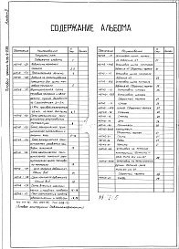 Состав фльбома. Типовой проект 406-9-239Альбом 2 Тепловой контроль и автоматика