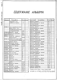 Состав фльбома. Типовой проект 406-9-242Альбом 1 Рабочие чертежи