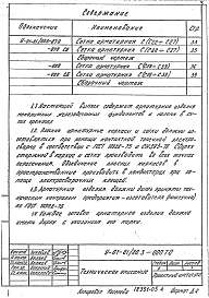 Состав фльбома. Серия У-01-01/80 УнифицированныеВыпуск 3 Арматурные изделия монолитных железобетонных фундаментов и колонн в сухих грунтах. Рабочие чертежи