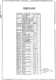 Состав фльбома. Типовой проект 406-9-303.86Альбом 1 Рабочие чертежи