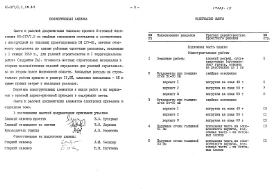 Состав фльбома. Типовой проект 85-017/1.2Альбом 24  Смета. Свайные фундаменты. Планировочное решение 1 СМ.1-1 