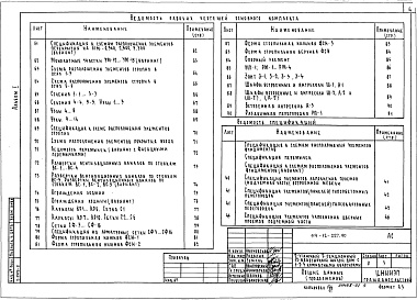 Состав фльбома. Типовой проект 114-12-227.90Альбом 1 Архитектурно-строительные чертежи