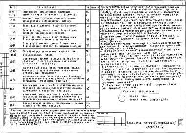 Состав фльбома. Типовой проект 135-02/1.2 Альбом 4 Архитектурно-строительные чертежи выше отметки 0.000 (АС.1)