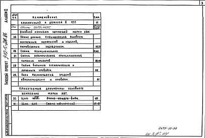 Состав фльбома. Типовой проект 902-5-24.86Альбом 2 Электротехнические решения, автоматизация, технологический контроль. Чертежи монтажной зоны    