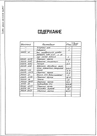 Состав фльбома. Типовой проект 406-9-271.83Альбом 1 Рабочие чертежи