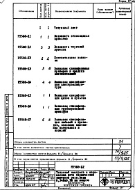 Состав фльбома. Типовой проект 406-9-73Альбом 7 Рабочие чертежи КИП и автоматики на мазуте Н5588 Смета 17525