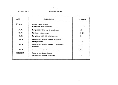 Состав фльбома. Типовой проект 501-5-116.89Альбом 6 Ведомости потребности в материалах