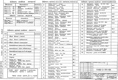 Состав фльбома. Типовой проект 902-2-344Альбом 2 Конструкции железобетонные      