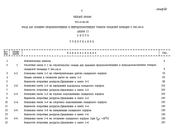 Состав фльбома. Типовой проект 701-3-30.88Альбом 11 Сметы Часть1, 2, 3, 4, 5