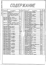 Состав фльбома. Типовой проект 406-9-254Альбом 1 Рабочие чертежи