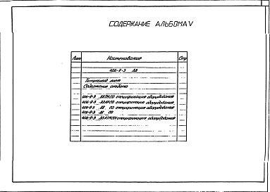 Состав фльбома. Типовой проект 406-9-330.88Альбом 5 Спецификации оборудования.