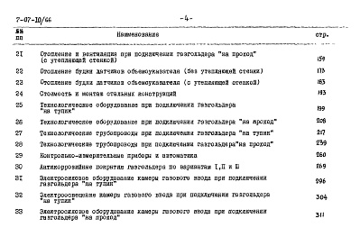 Состав фльбома. Типовой проект 7-07-10/66Альбом 10 Сметы