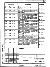 Состав фльбома. Типовой проект 68-015м.85Альбом 23 ВМ2 Ведомости потребности в материалах по элементам блокировки