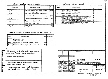 Состав фльбома. Типовой проект 88-046.86Альбом 7 Газопровод (Г.1-1)