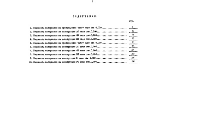 Состав фльбома. Типовой проект 90-059.85Альбом 14 Ведомость потребности в материалах (ВМ.1-1)