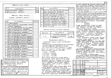 Состав фльбома. Типовой проект 221-1-653.13.89Альбом 3 Технологические решения