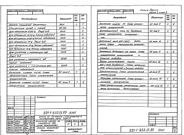 Состав фльбома. Типовой проект 221-1-653.13.89Альбом 7 Часть 2. Задание заводу изготовителю щитов автоматики