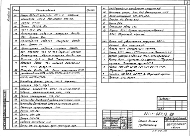 Состав фльбома. Типовой проект 221-1-653.13.89Альбом 8 Изделия заводского изготовления