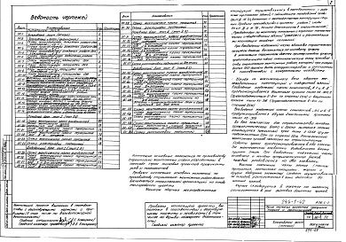 Состав фльбома. Типовой проект 244-1-44Альбом 25 Основные положения по производству строительно-монтажных работ