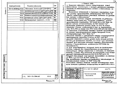 Состав фльбома. Типовой проект 261-12-285.87Альбом 2 Изделия заводского изготовления. Чертежи инженерного оборудования 