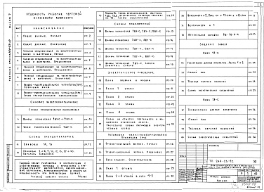 Состав фльбома. Типовой проект 264-23-12Альбом 5 Электрооборудование