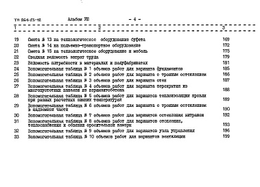 Состав фльбома. Типовой проект 264-23-12Альбом 8 Сметы