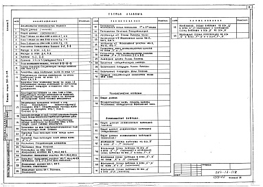 Состав фльбома. Типовой проект 264-13-118Альбом 1 Архитектурно-строительные чертежи