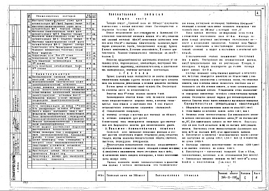 Состав фльбома. Типовой проект 264-12-118/76Альбом 1 Архитектурно-строительная, сантехническая, электротехническая и кинотехнологическая части 