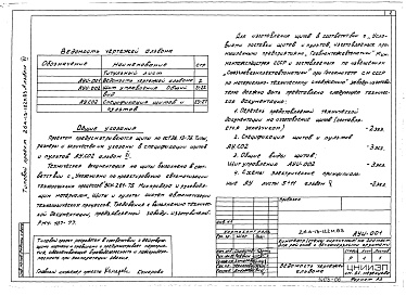 Состав фльбома. Типовой проект 264-13-122м.83Альбом 6 Автоматизация сантехустройств. Задание заводу на изготовление щитов