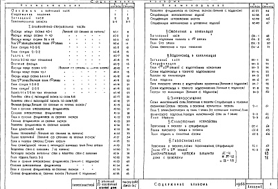 Состав фльбома. Типовой проект 114-012-21/66Альбом 1 Общестроительная, сантехническая, электротехническая части