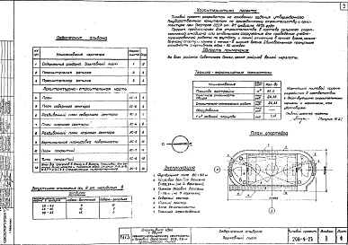 Состав фльбома. Типовой проект 290-1-27Альбом 1 Архитектурно-строительная часть