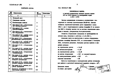 Состав фльбома. Типовой проект 602-92.87Альбом 8 Сметная документация. Книга 2