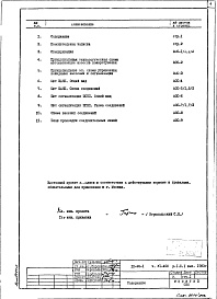 Состав фльбома. Типовой проект IX-26-1Часть 6 АСС Автоматика спринклерной системы Раздел 1.Х.1