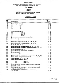 Состав фльбома. Типовой проект 1МГ-601Часть 1 Раздел 2 Архитектурно-строительные чертежи узлов и деталей надземной части здания